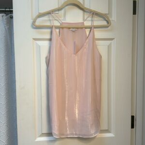 Loft pink tank top